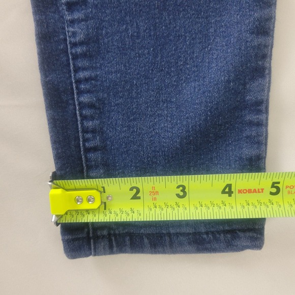 Forever 21 Jeans Womens 27 Blue Denim Low Rise Skinny Leg Medium Wash W28 x L27 - Picture 7 of 13
